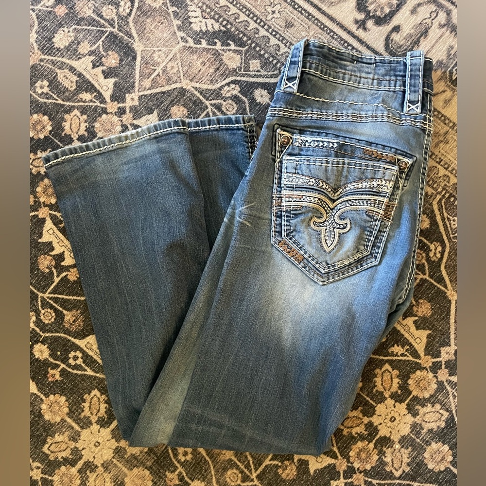 Mens Rock Revival Jeans
